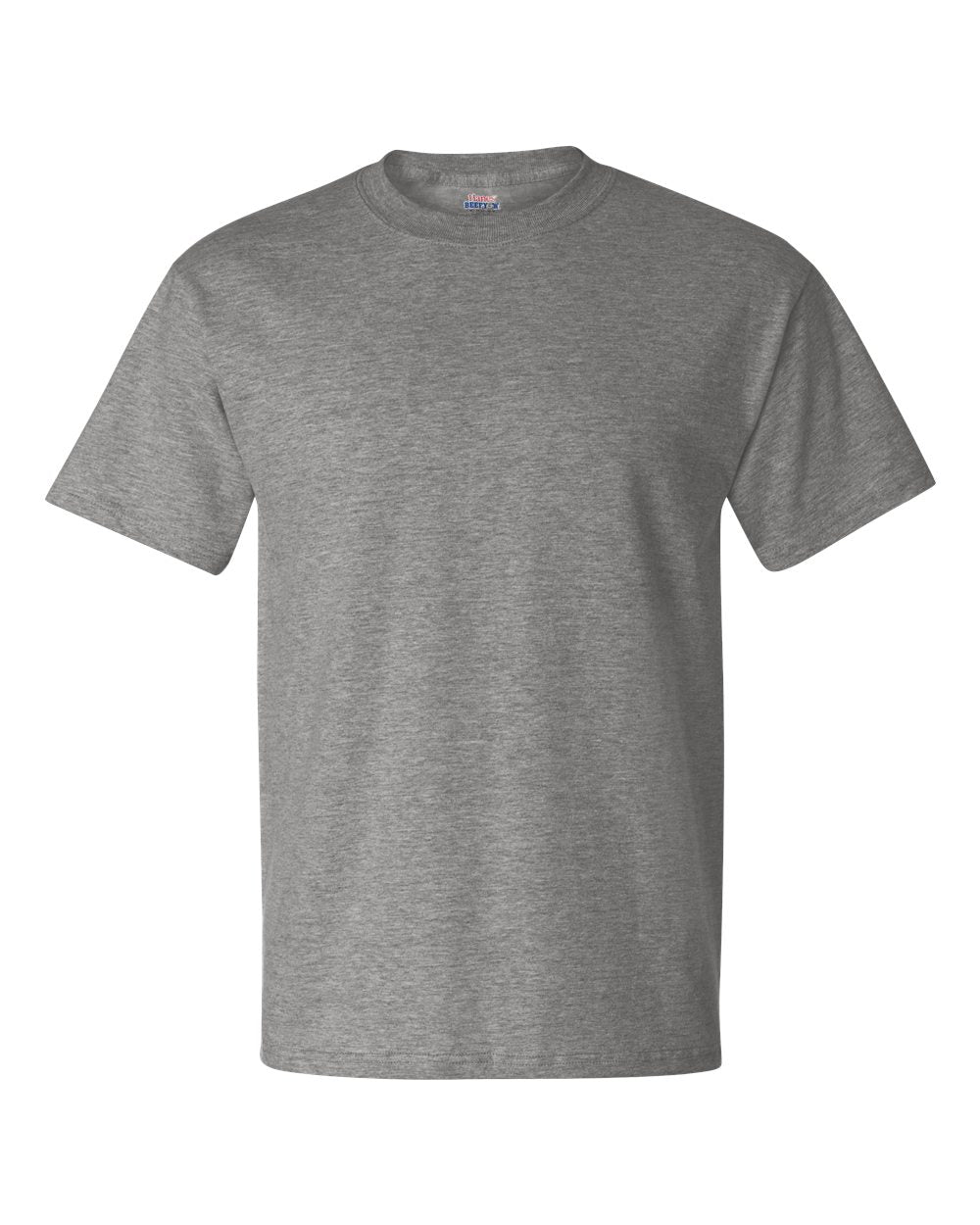 Unisex Beefy-T® T-Shirt - Front - B01500133 - Oxford Grey