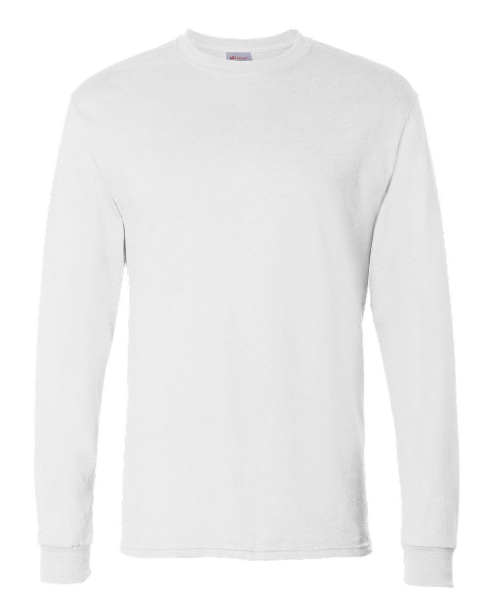 Essential-T Long Sleeve T-Shirt - Front - B04000003 - White