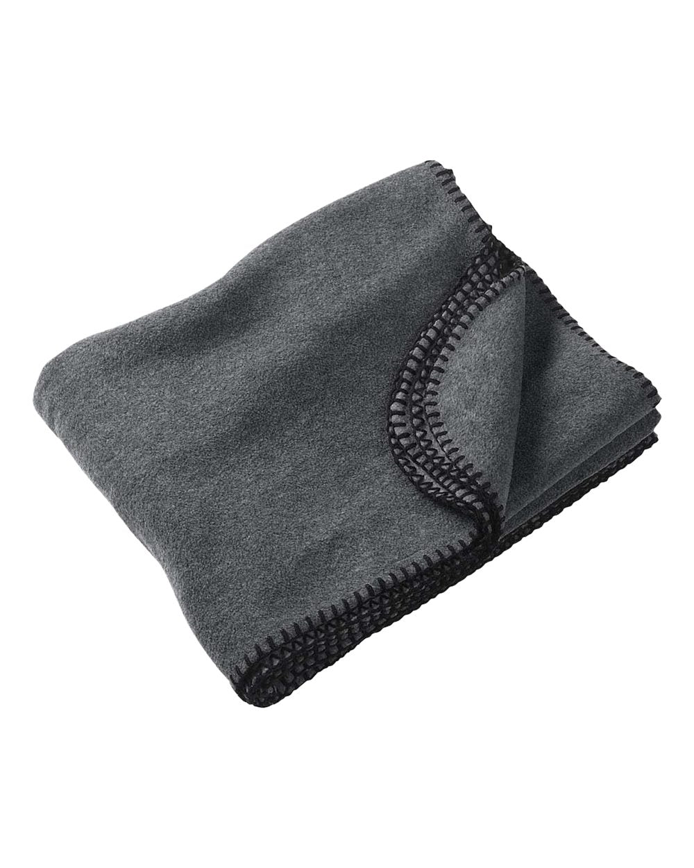 Fleece Blanket - Front - B309B9590 - Charcoal