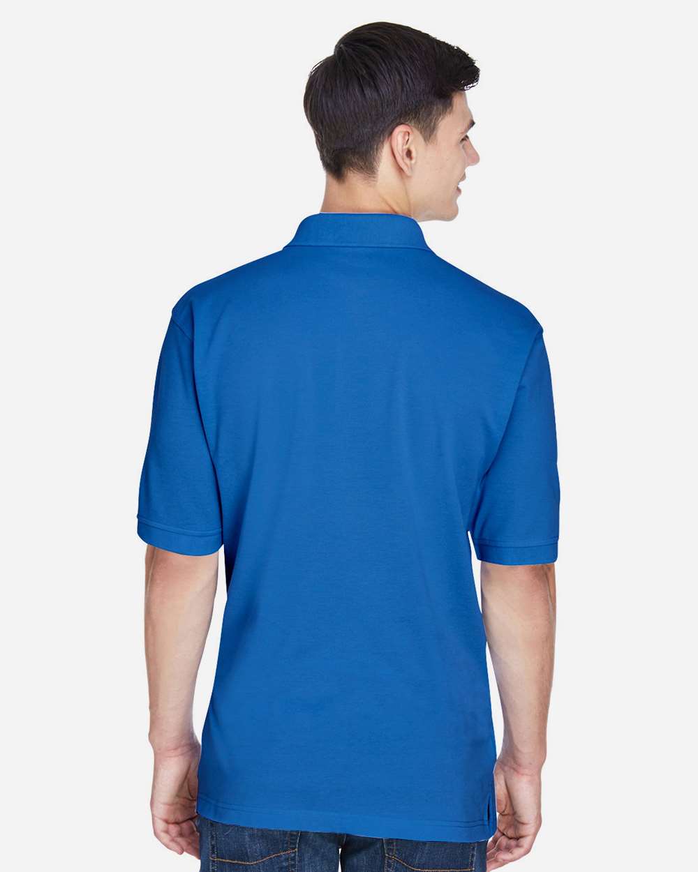 Men's Easy Blend™ Polo - OnModelBack - B203B9752 - True Royal