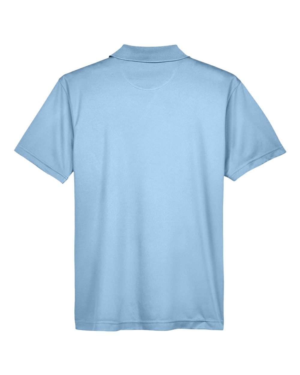 Men's Polyester Jersey Polo - Back - B209B9252 - Light Blue