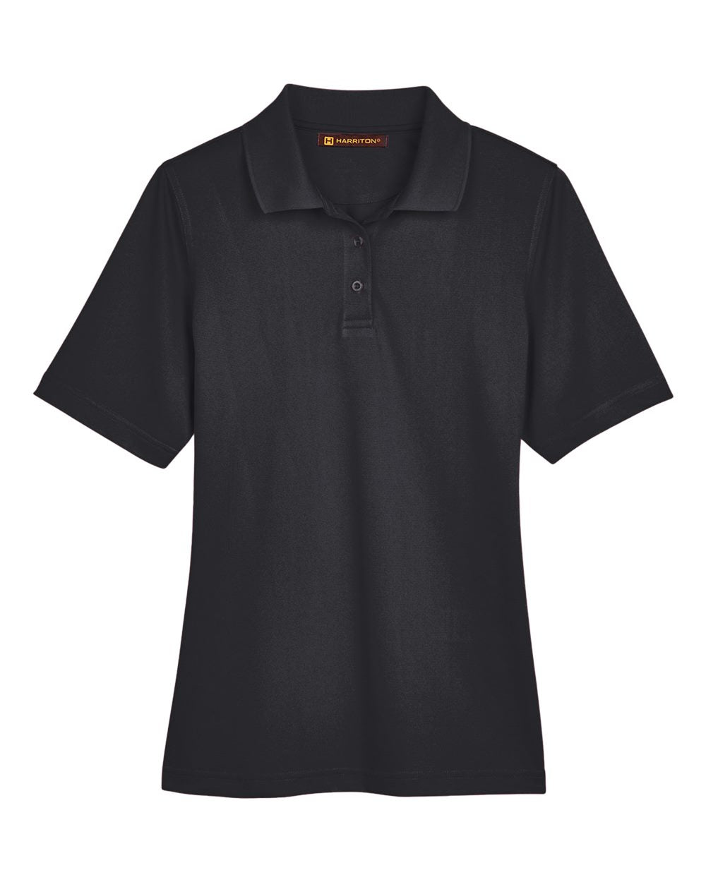 Women's Advantage Snag Protection Plus Polo - Front - B219B9502 - Black