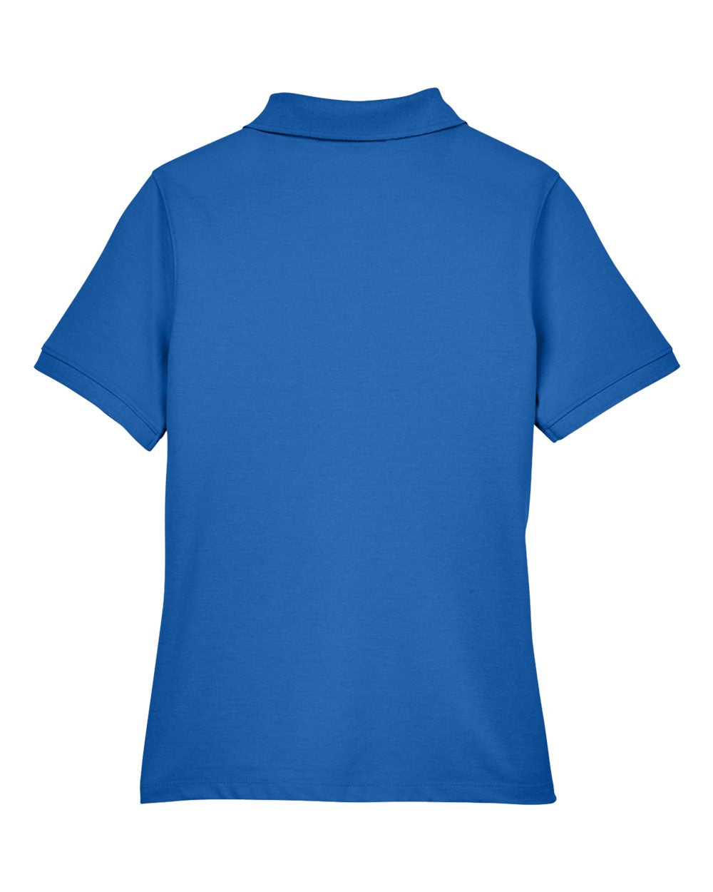 Women's Easy Blend Polo - Back - B207B9752 - True Royal