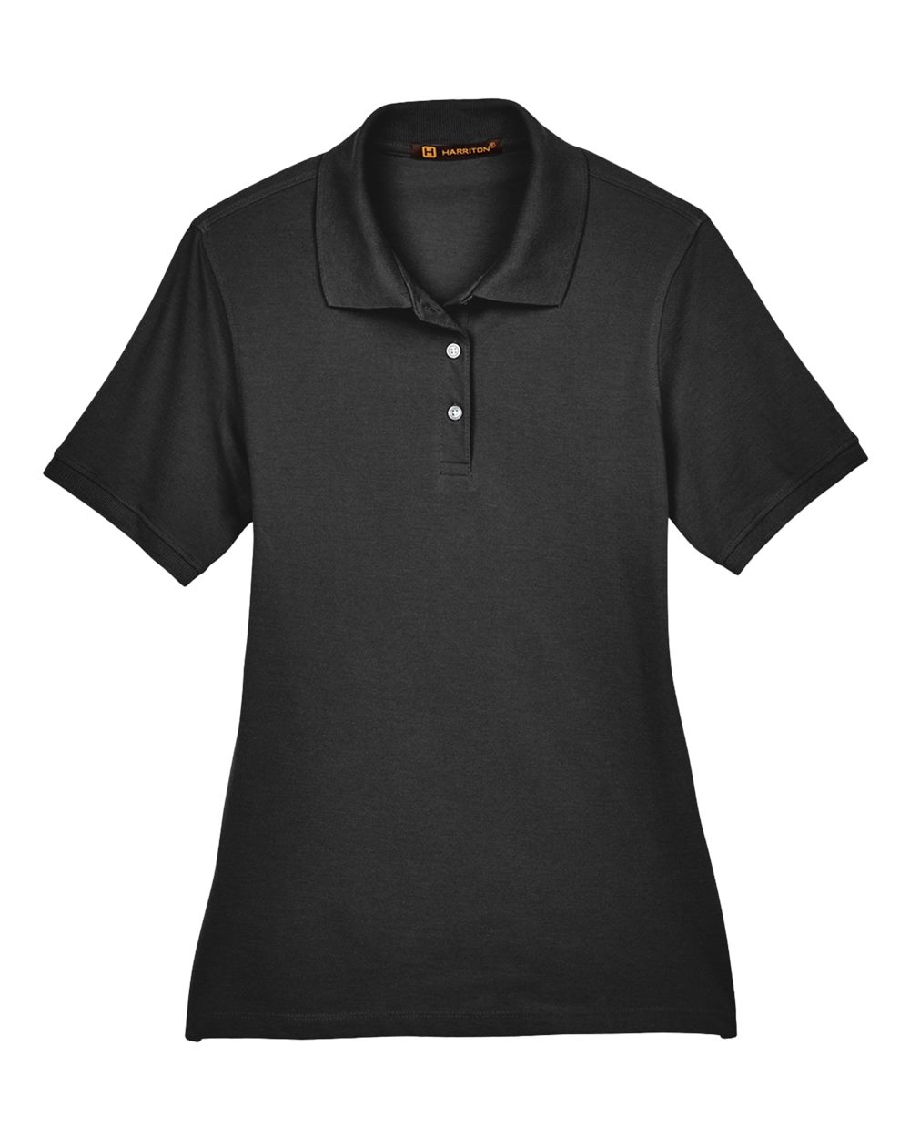 Women's Easy Blend Polo - Front - B207B9502 - Black
