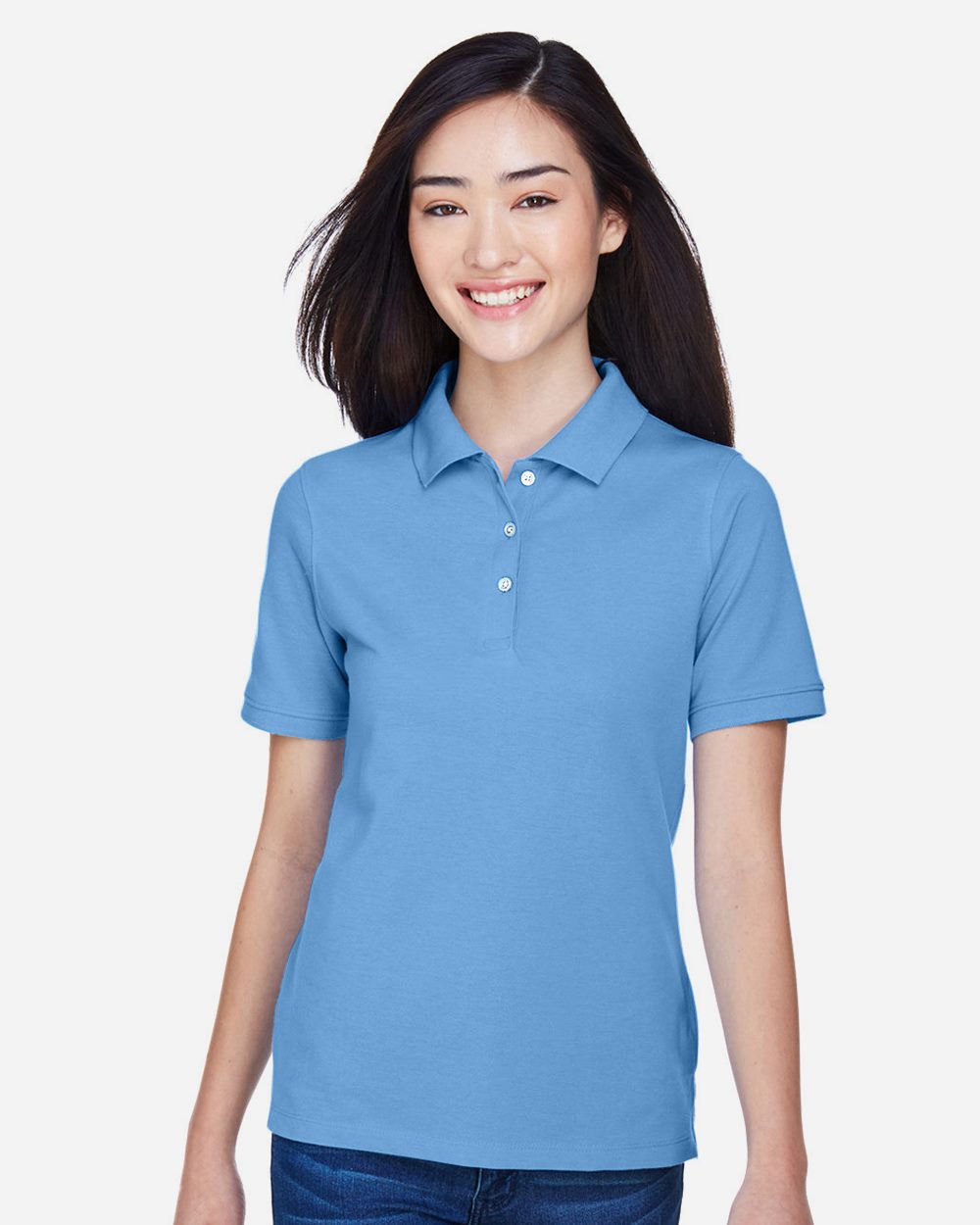Women's Easy Blend Polo - styleImage