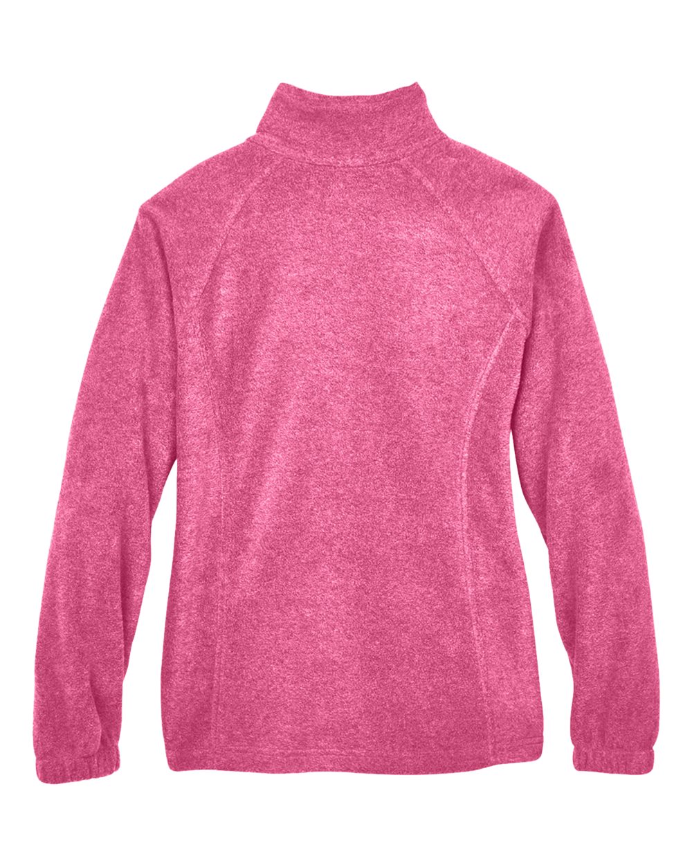 Women's Full-Zip Fleece - Back - B307B9302 - Charity Pink