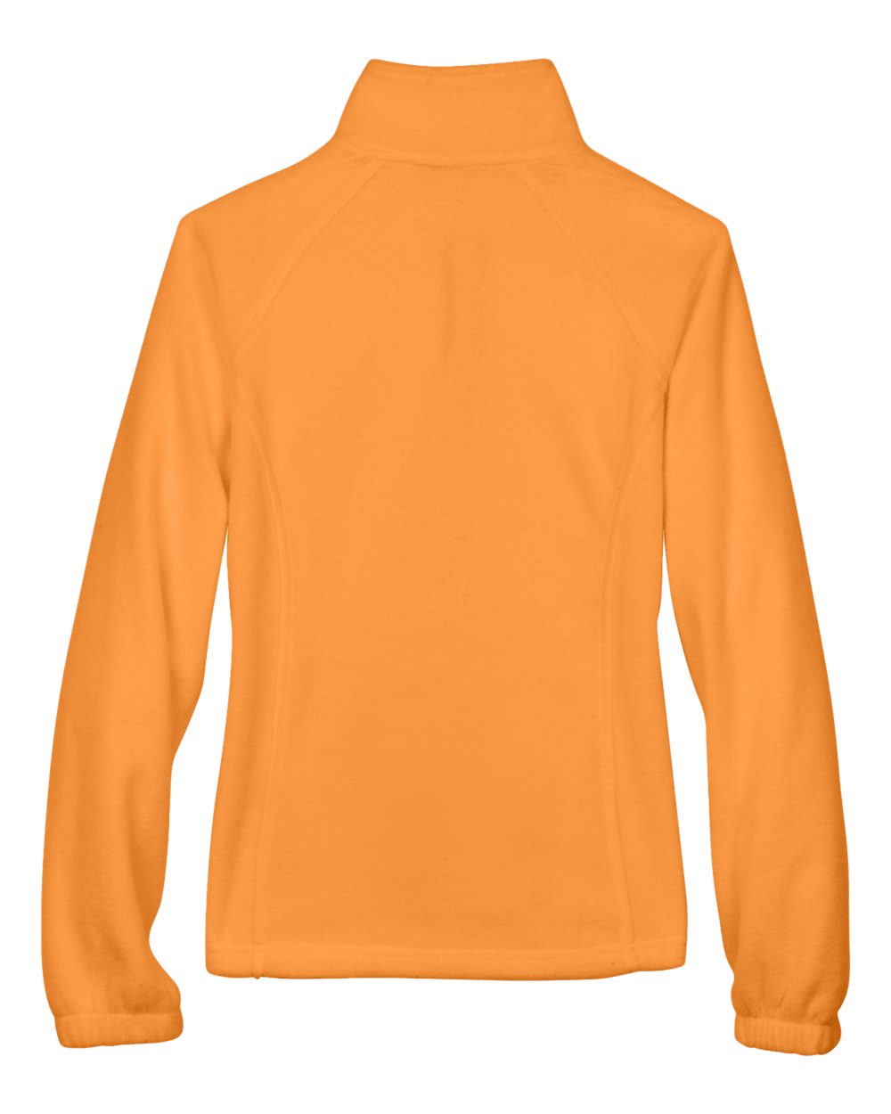 Women's Full-Zip Fleece - Back - B307B9662 - Safety Orange