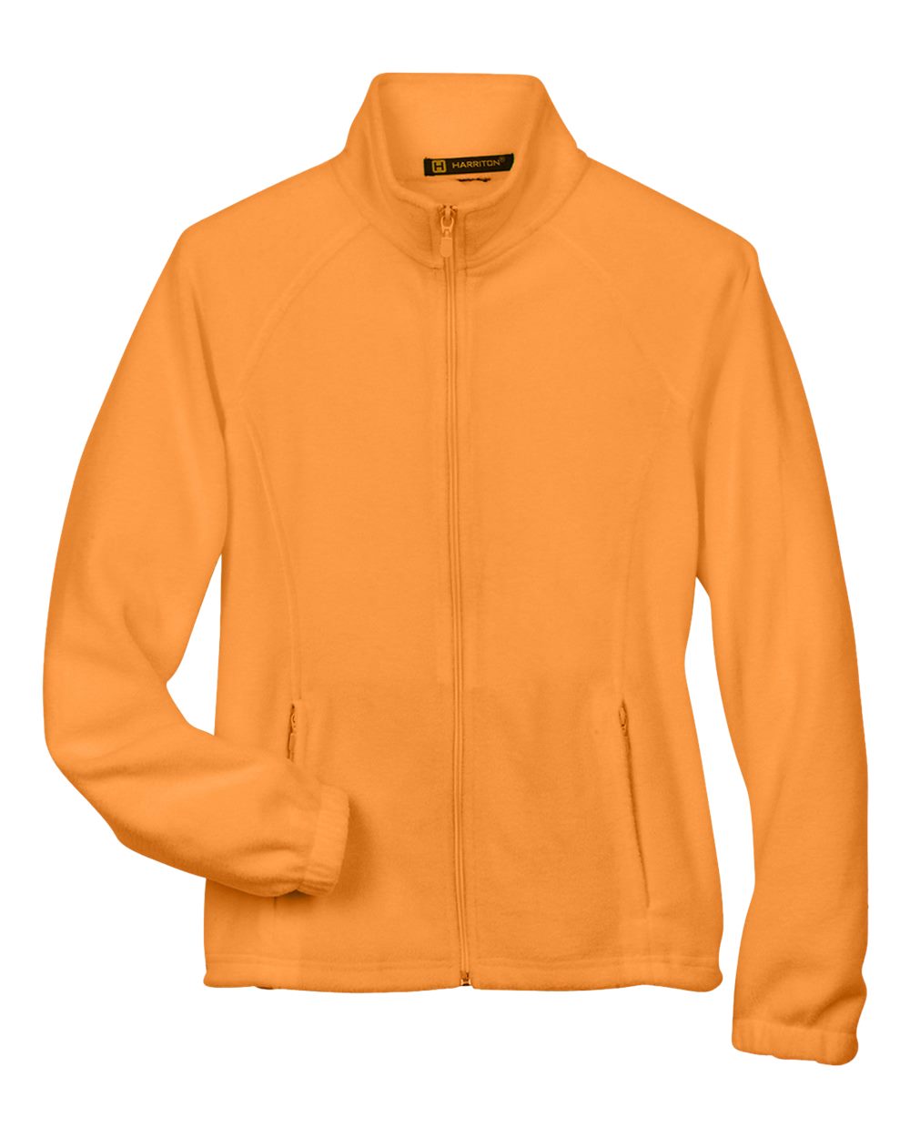 Women's Full-Zip Fleece - Front - B307B9662 - Safety Orange