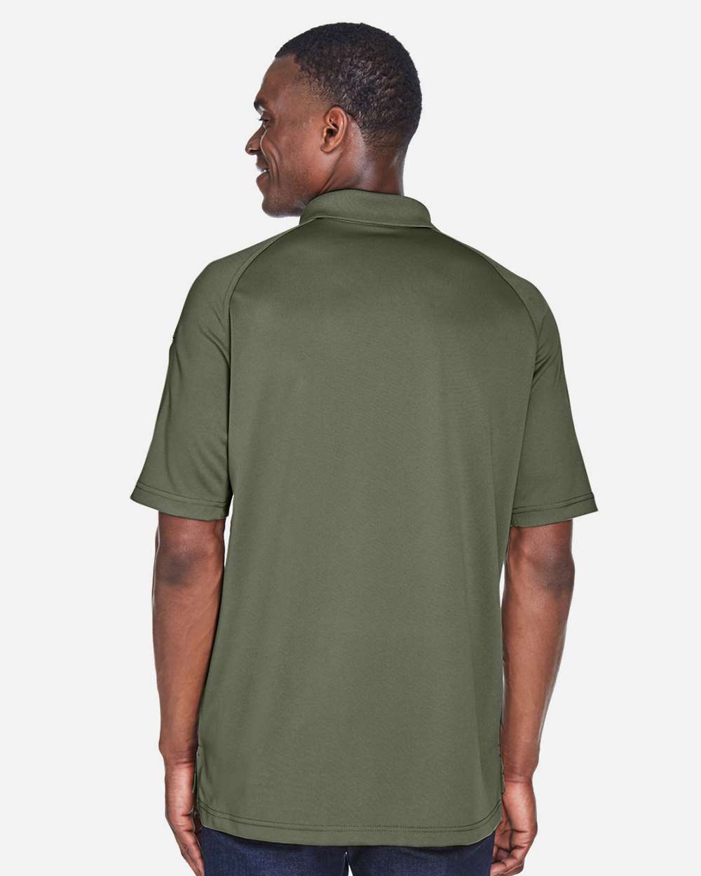 Men's Advantage Tactical Performance Polo - OnModelBack - B199B9172 - Tactical Green