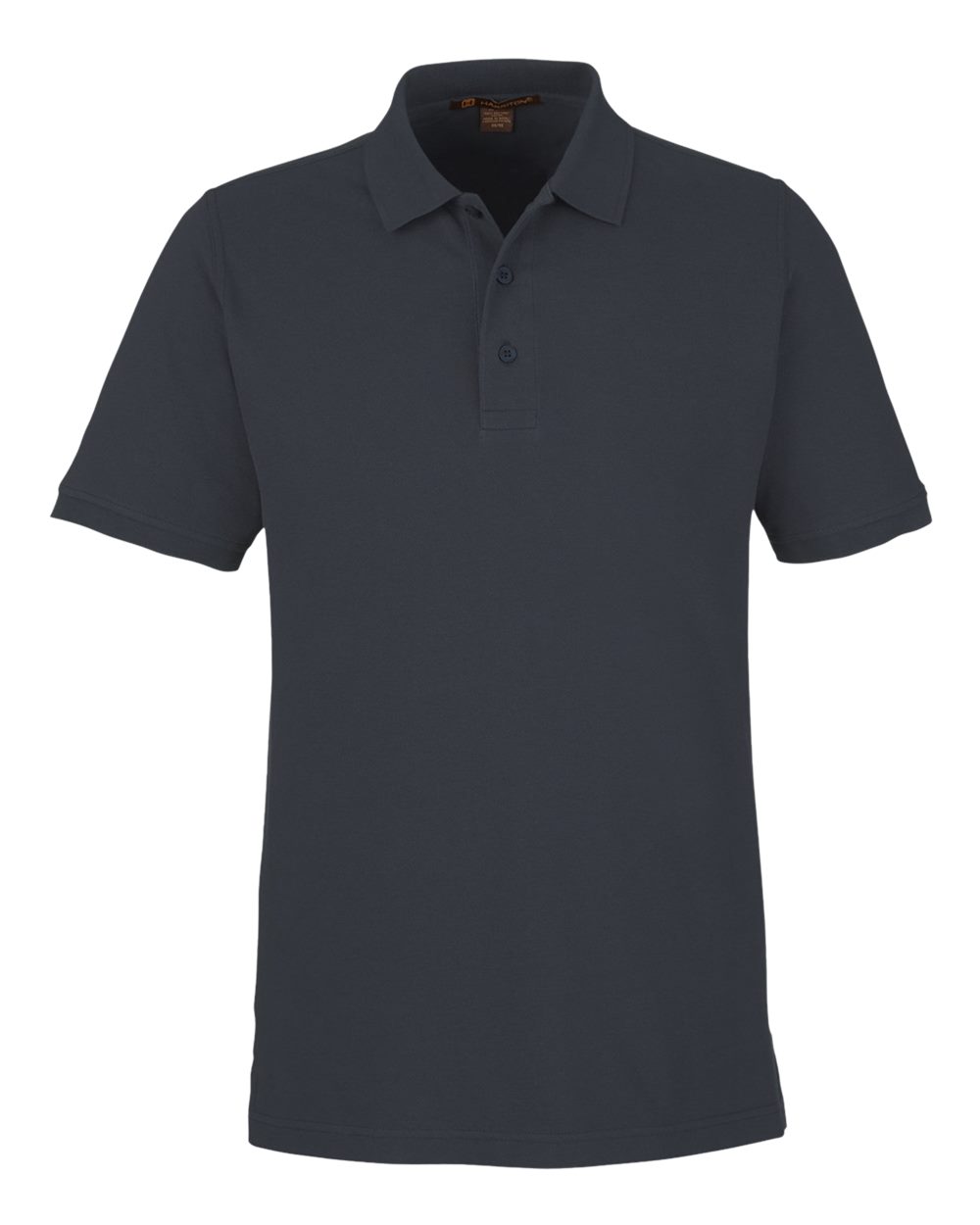 Men's Valiant Cotton Snag Protect Polo - Front - B193B9593 - Dark Charcoal