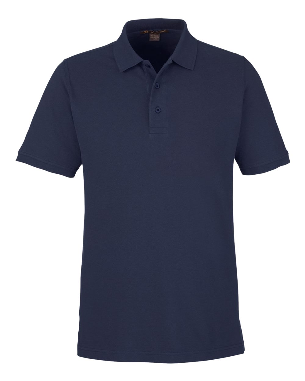 Men's Valiant Cotton Snag Protect Polo - Front - B193B9653 - Dark Navy