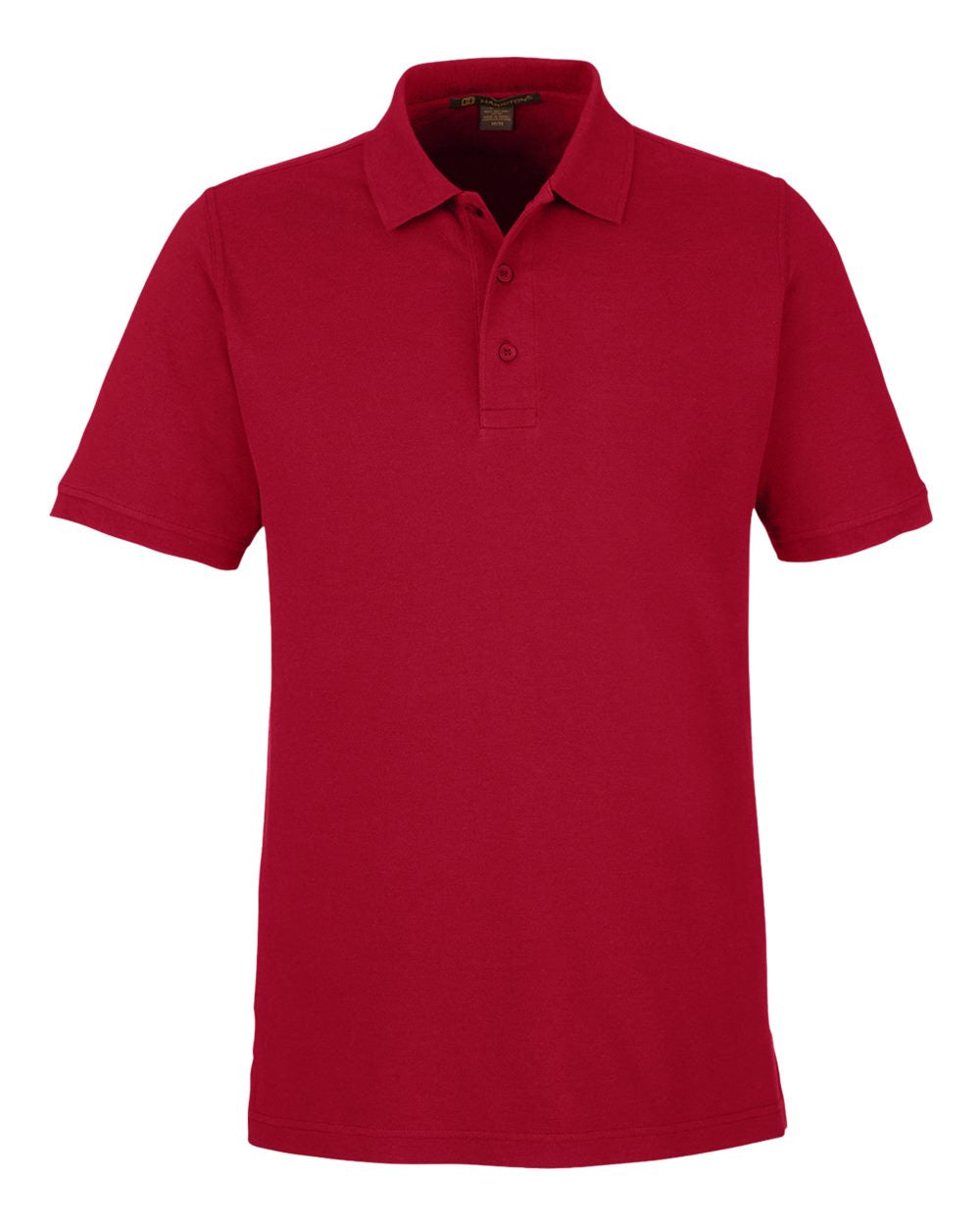 Men's Valiant Cotton Snag Protect Polo - Front - B193B9703 - Red