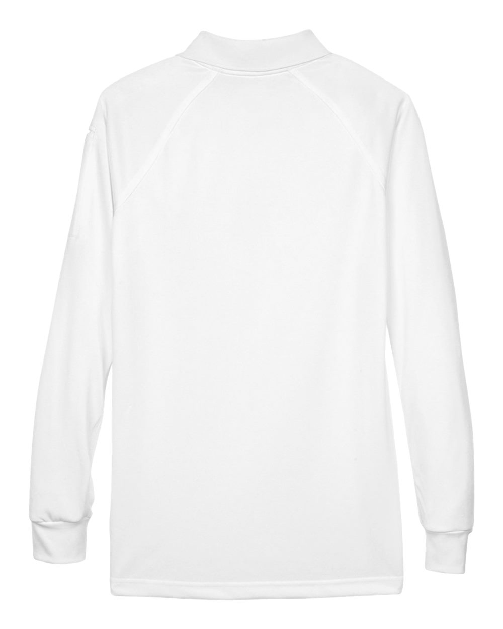 Women's Advantage Long Sleeve Tactical Polo - Back - B201B9002 - White