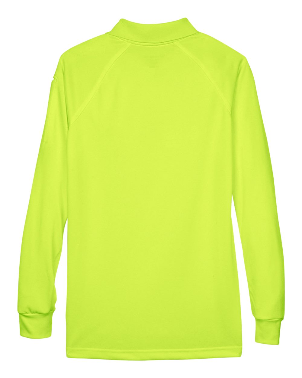 Women's Advantage Long Sleeve Tactical Polo - Back - B201B9122 - Safety Yellow