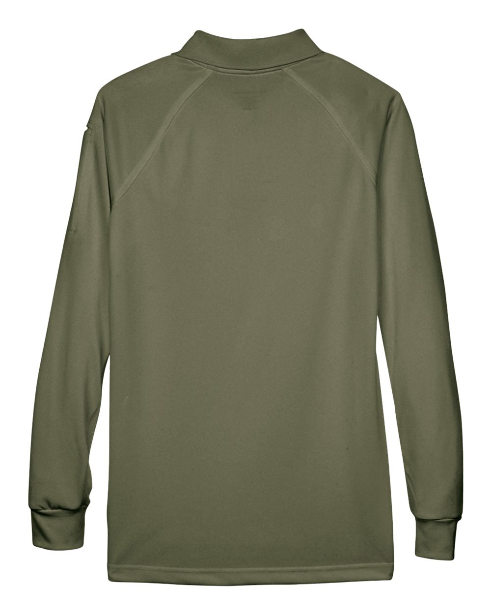 Women's Advantage Long Sleeve Tactical Polo - Back - B201B9172 - Tactical Green