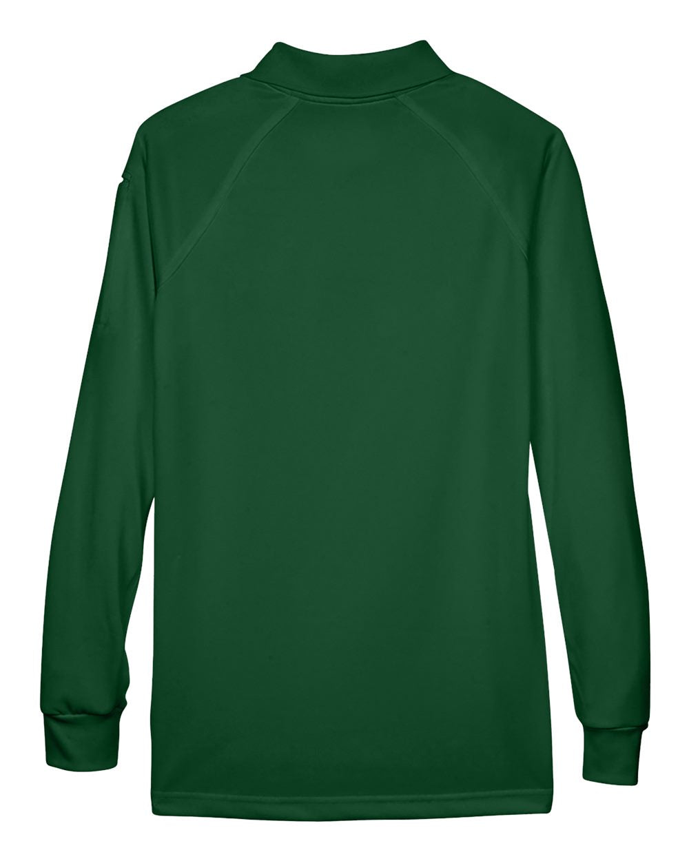 Women's Advantage Long Sleeve Tactical Polo - Back - B201B9542 - Dark Green