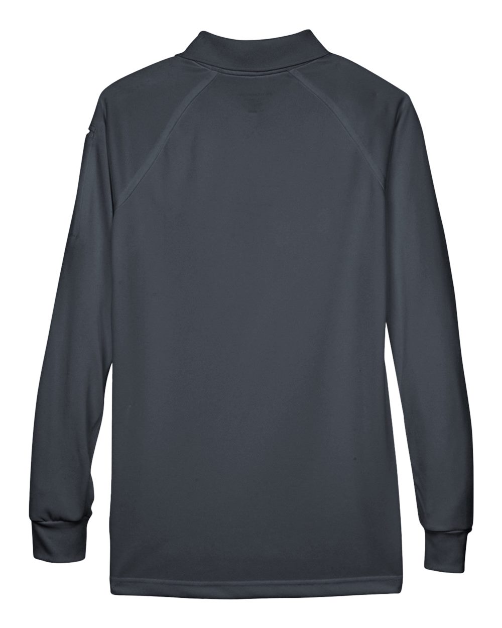 Women's Advantage Long Sleeve Tactical Polo - Back - B201B9592 - Dark Charcoal