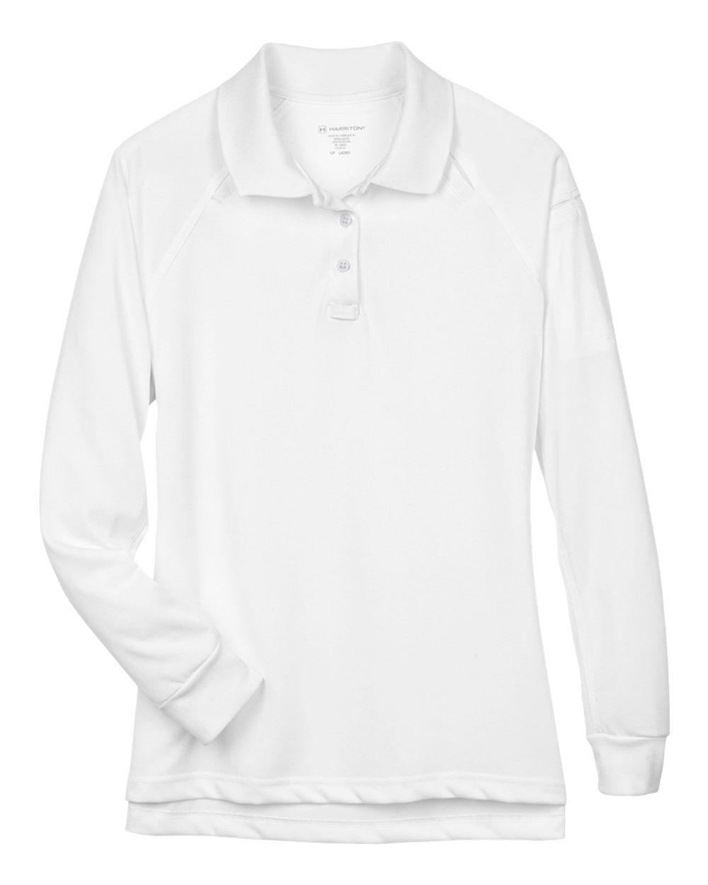 Women's Advantage Long Sleeve Tactical Polo - Front - B201B9002 - White