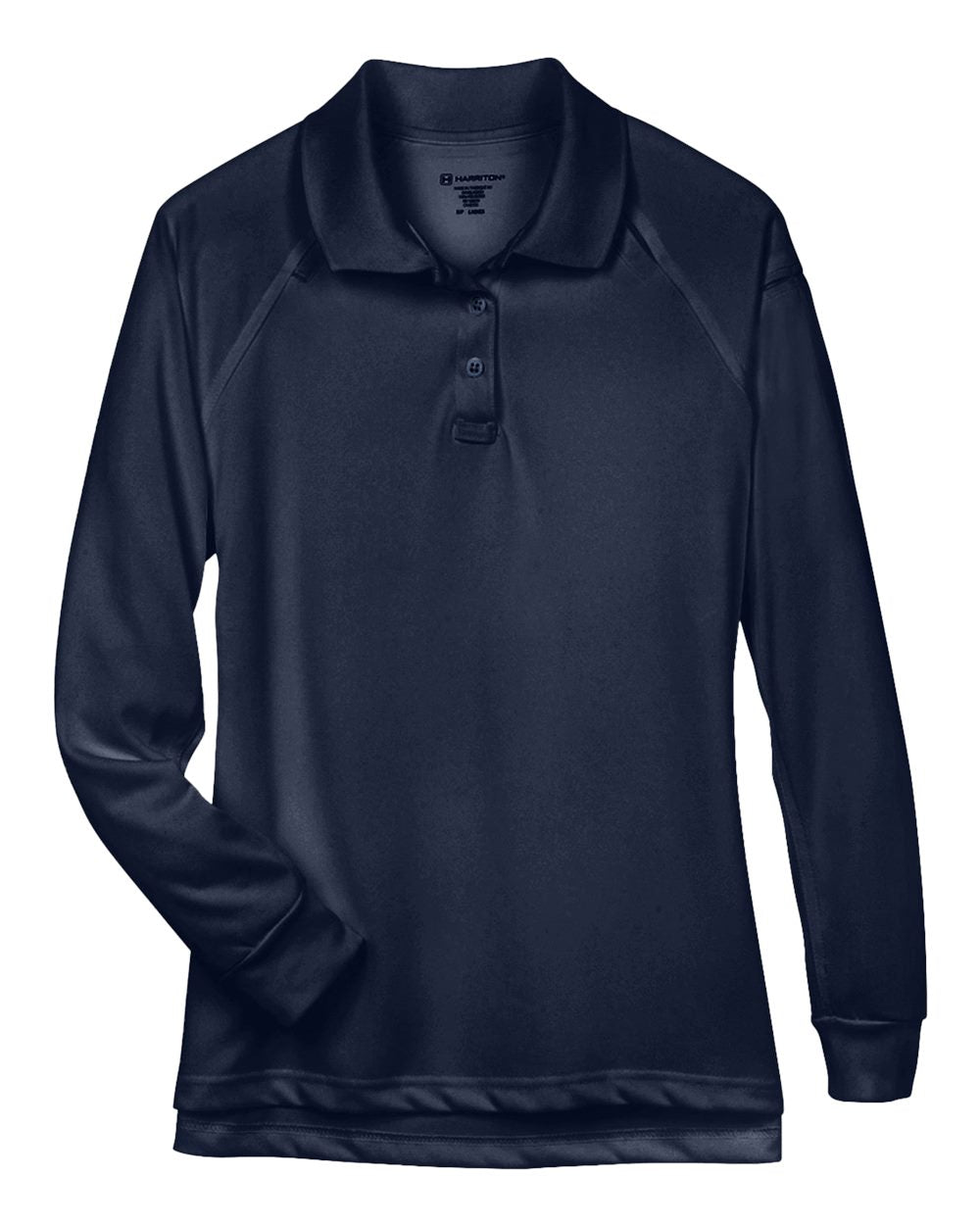 Women's Advantage Long Sleeve Tactical Polo - Front - B201B9652 - Dark Navy