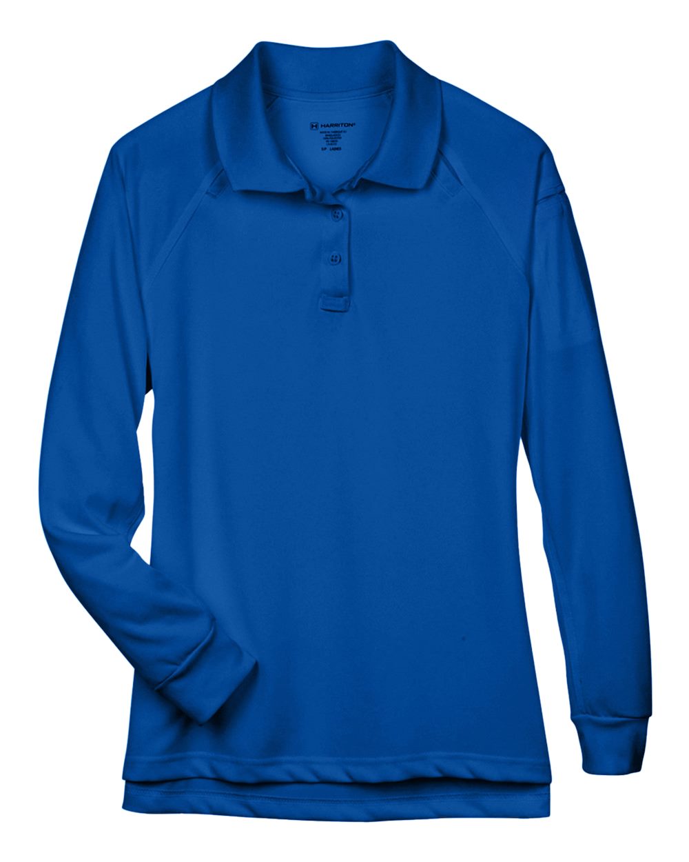 Women's Advantage Long Sleeve Tactical Polo - Front - B201B9752 - True Royal
