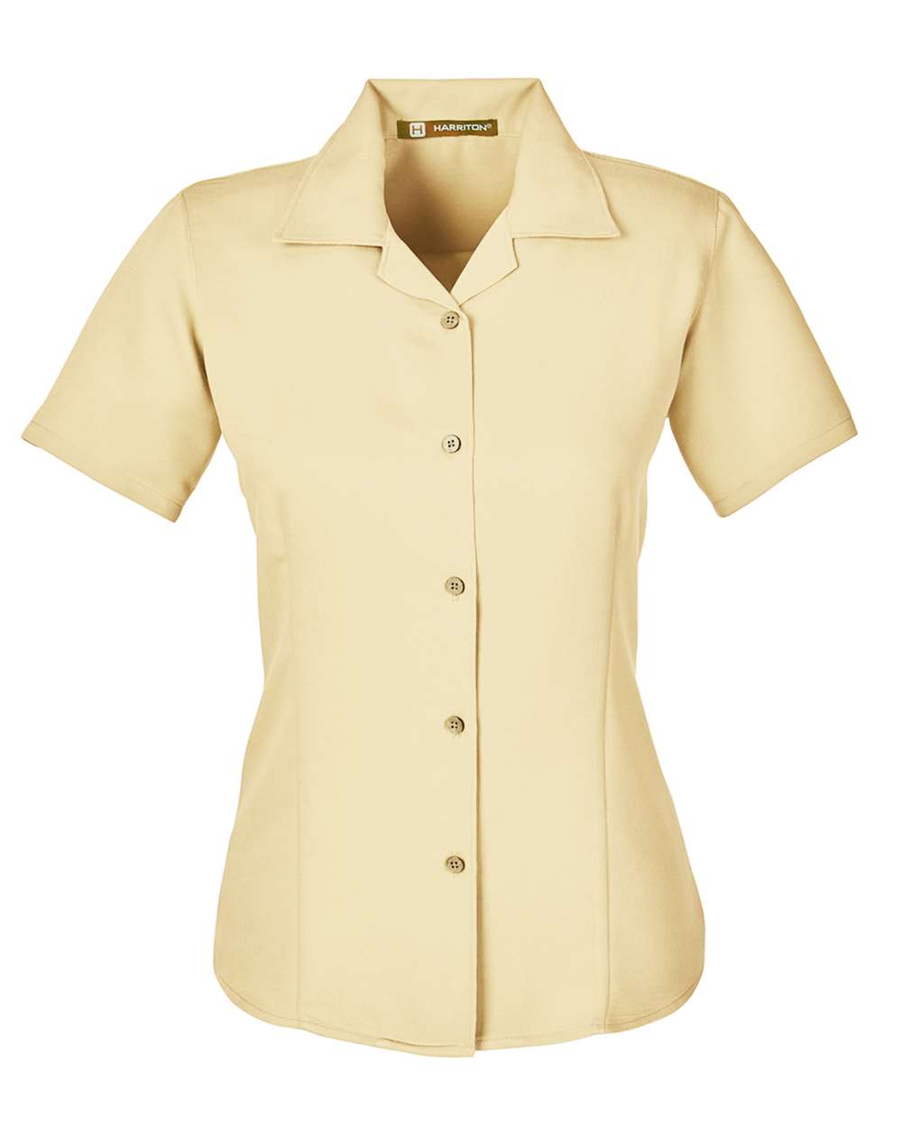 Women's Bahama Cord Camp Shirt - Front - B254B9103 - Sand