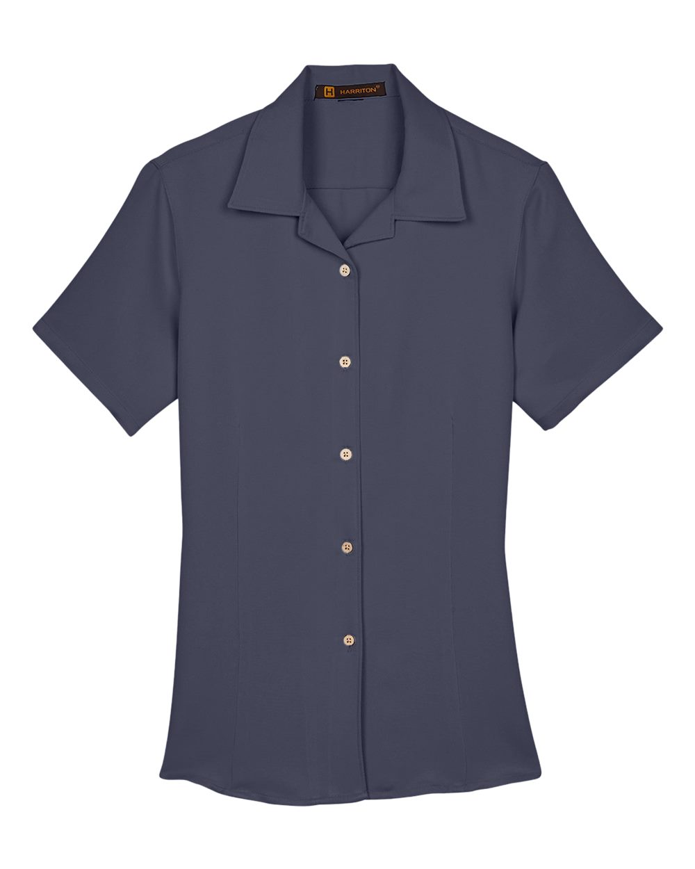 Women's Bahama Cord Camp Shirt - Front - B254B9653 - Navy