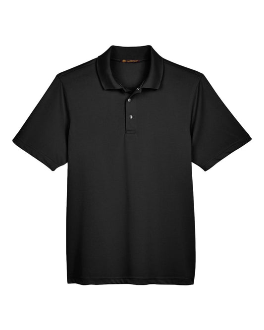 Men's Advantage Snag Protection Plus IL Snap Placket Polo - Front - B211B9503 - Black