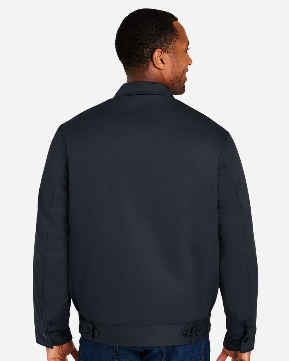 Unisex ClimaBloc® Station Jacket - OnModelBack - B282B9592 - Dark Charcoal