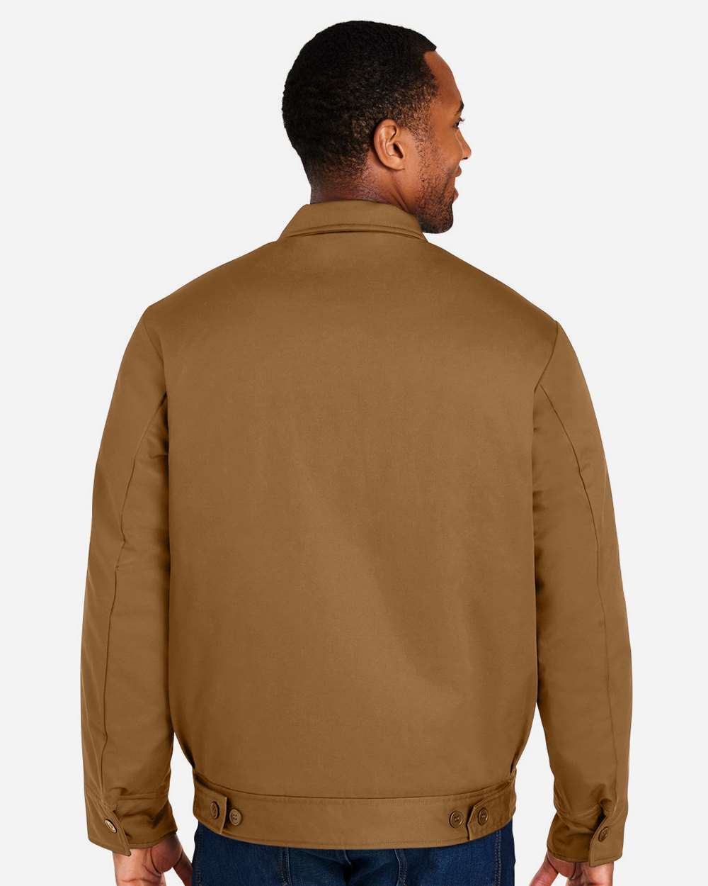Unisex ClimaBloc® Station Jacket - OnModelBack - B282B9602 - Duck Brown