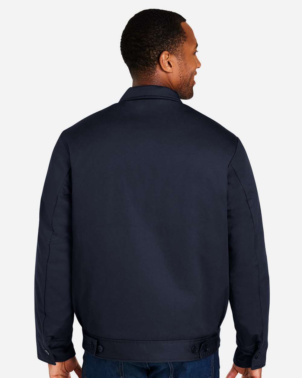 Unisex ClimaBloc® Station Jacket - OnModelBack - B282B9652 - Dark Navy