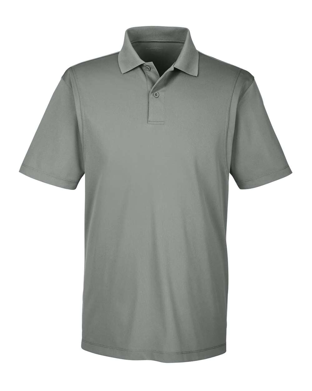 Men's Micro Piqu Polo - Front - B221B9592 - Charcoal