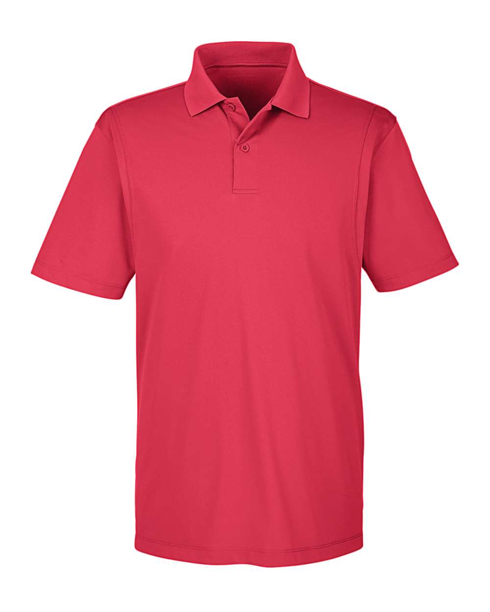 Men's Micro Piqu Polo - Front - B221B9702 - Red