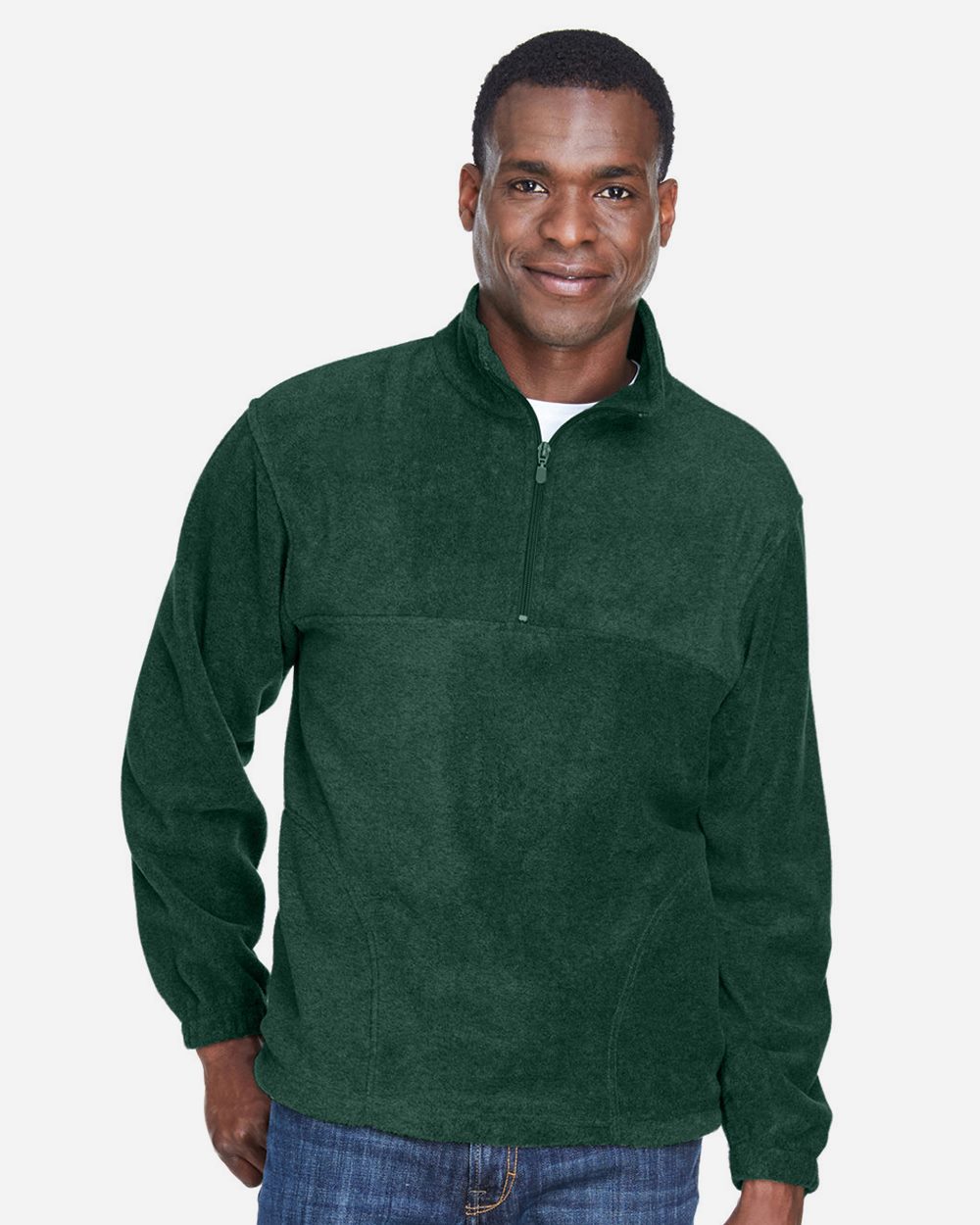 Men's Quarter-Zip Fleece Pullover - styleImage