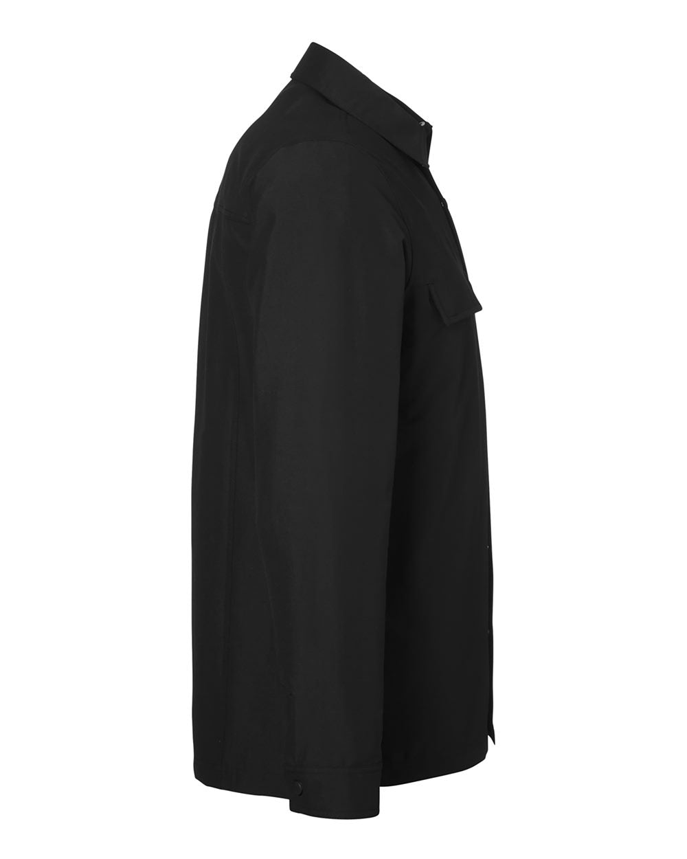 Unisex Flex Twill Overshirt - DirectSide - B281B9502 - Black