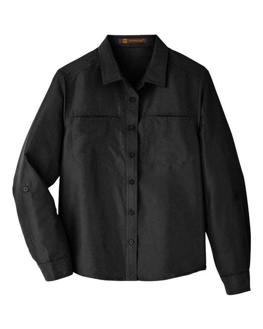Women's Key West Performance Staff Shirt - Front - B258B9502 - Black