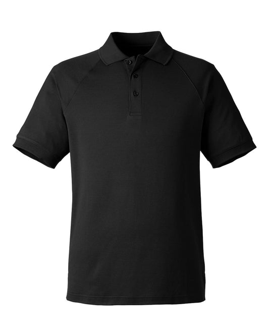 Men's Charge Snag and Soil Protect Polo - Front - B196B9503 - Black