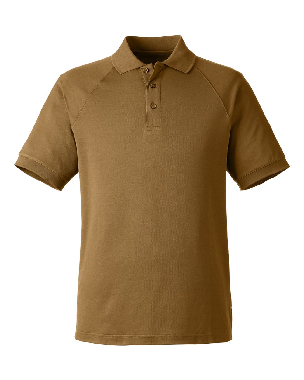 Men's Charge Snag and Soil Protect Polo - Front - B196B9603 - Coyote Brown