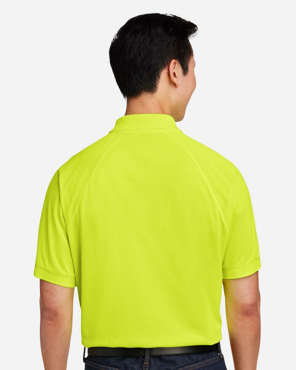 Men's Charge Snag and Soil Protect Polo - OnModelBack - B196B9123 - Safety Yellow