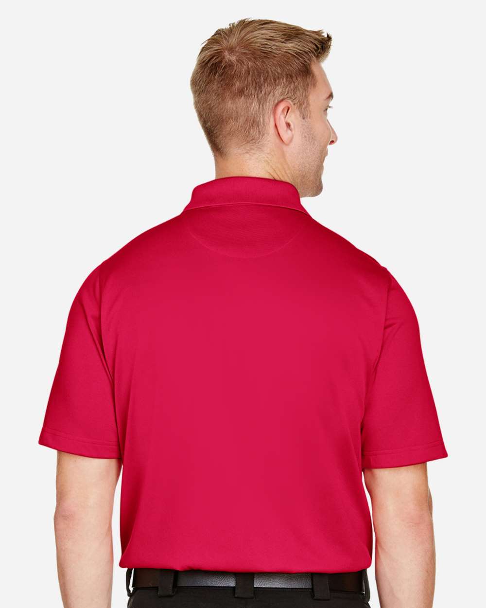 Men's Tall Advantage Snag Protection Plus IL Polo - OnModelBack - B218B9705 - Red