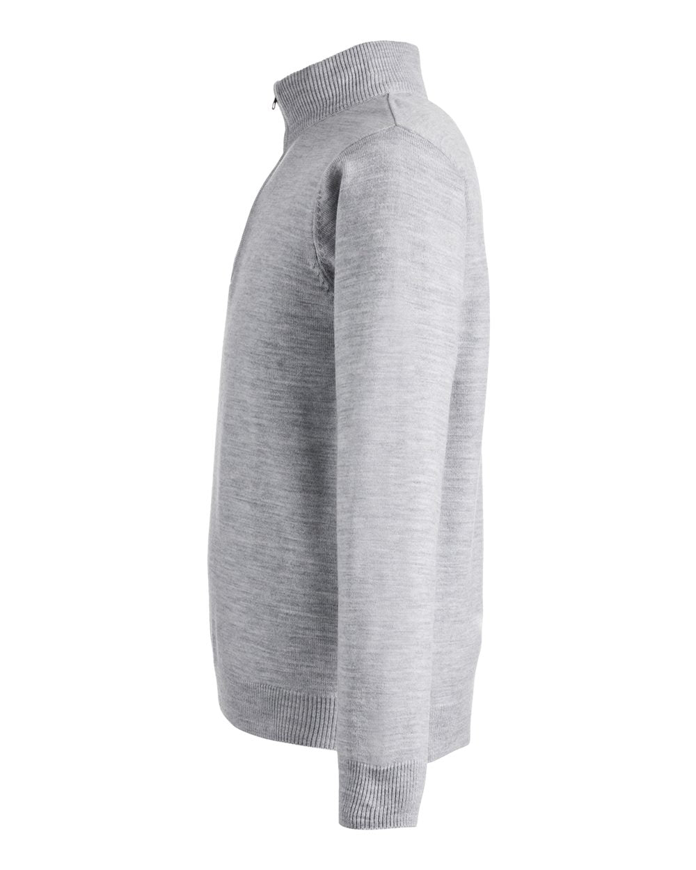 Unisex Pilbloc™ Quarter-Zip Pullover Sweater - DirectSide - B233B9092 - Grey Heather