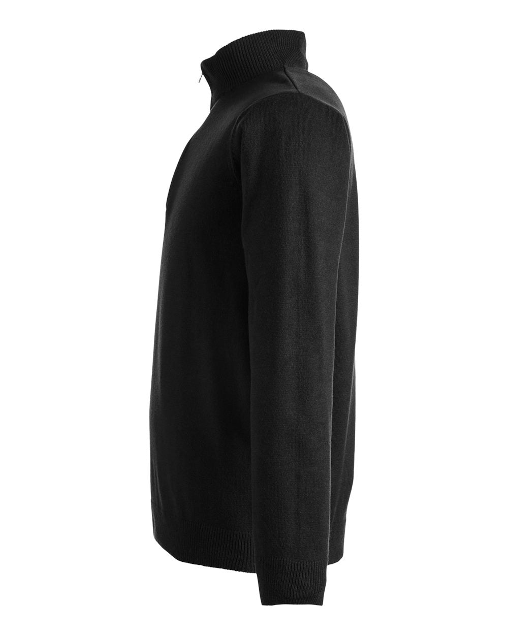 Unisex Pilbloc™ Quarter-Zip Pullover Sweater - DirectSide - B233B9502 - Black