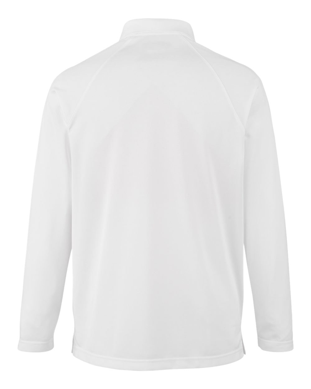 Men's Charge Snag and Soil Protect Long Sleeve Polo - Back - B197B9003 - White