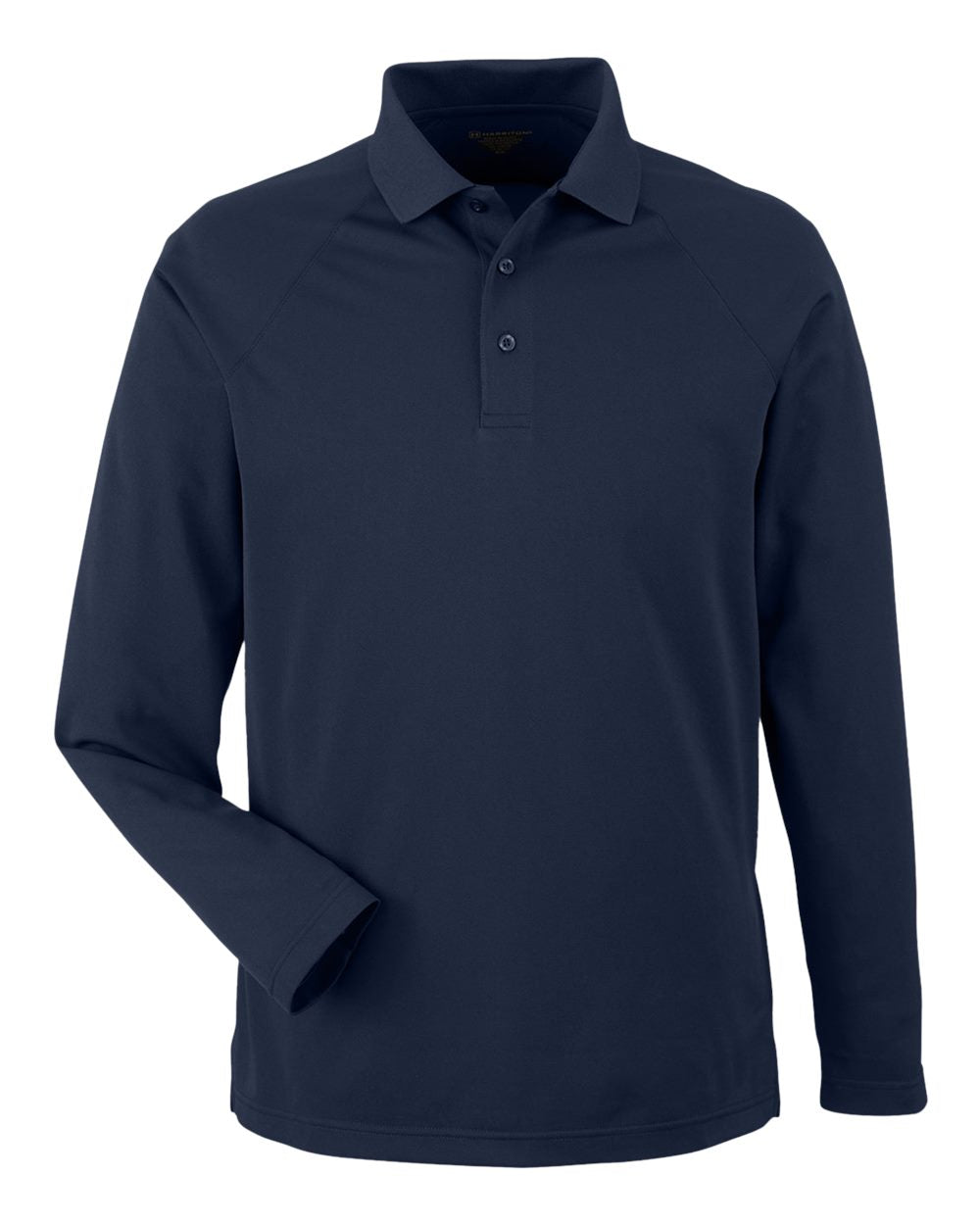 Men's Charge Snag and Soil Protect Long Sleeve Polo - Front - B197B9653 - Dark Navy