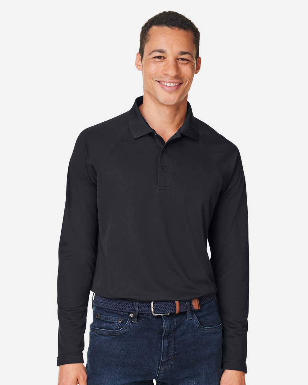 Men's Charge Snag and Soil Protect Long Sleeve Polo - styleImage