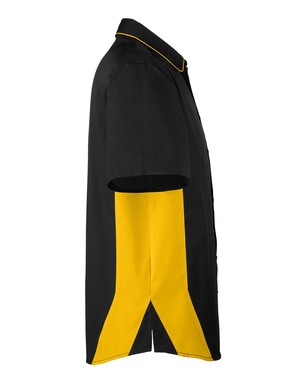Men's Tall Flash IL Colorblock Shirt - DirectSide - B267B9105 - Black/ Sunray Yellow