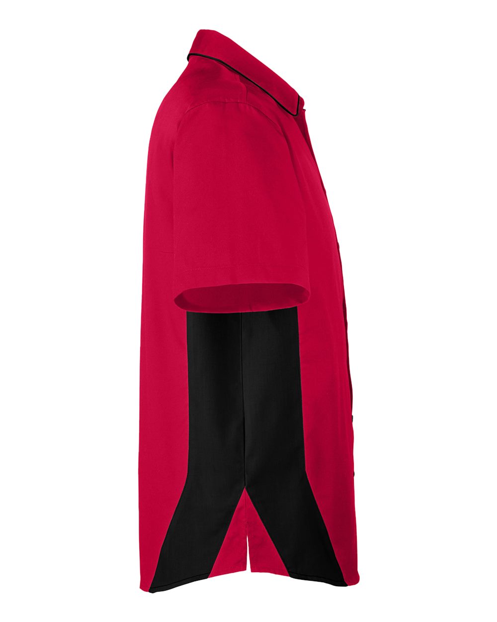 Men's Tall Flash IL Colorblock Shirt - DirectSide - B267B9705 - Red/ Black