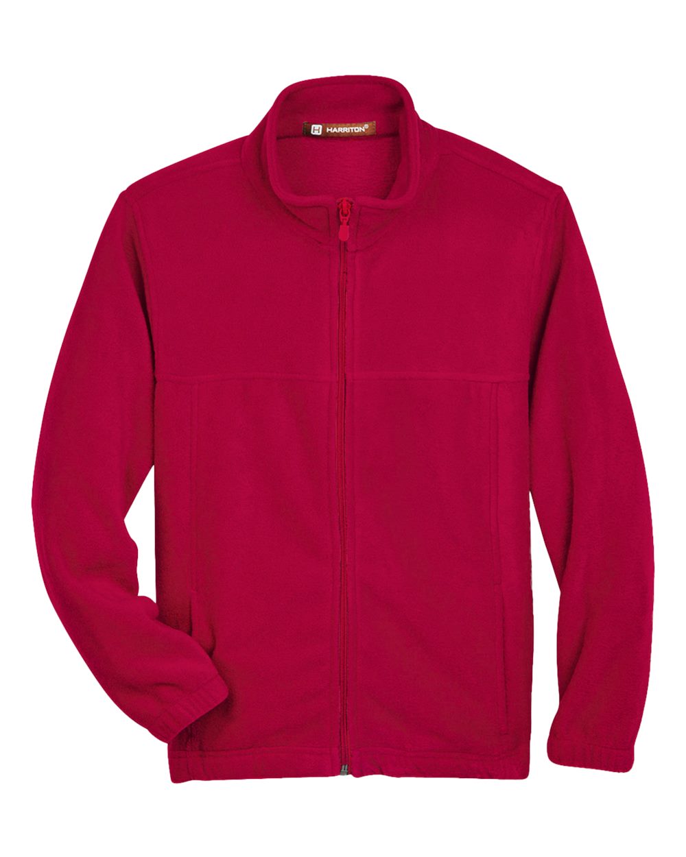 Youth Full-Zip Fleece - Front - B308B9703 - Red