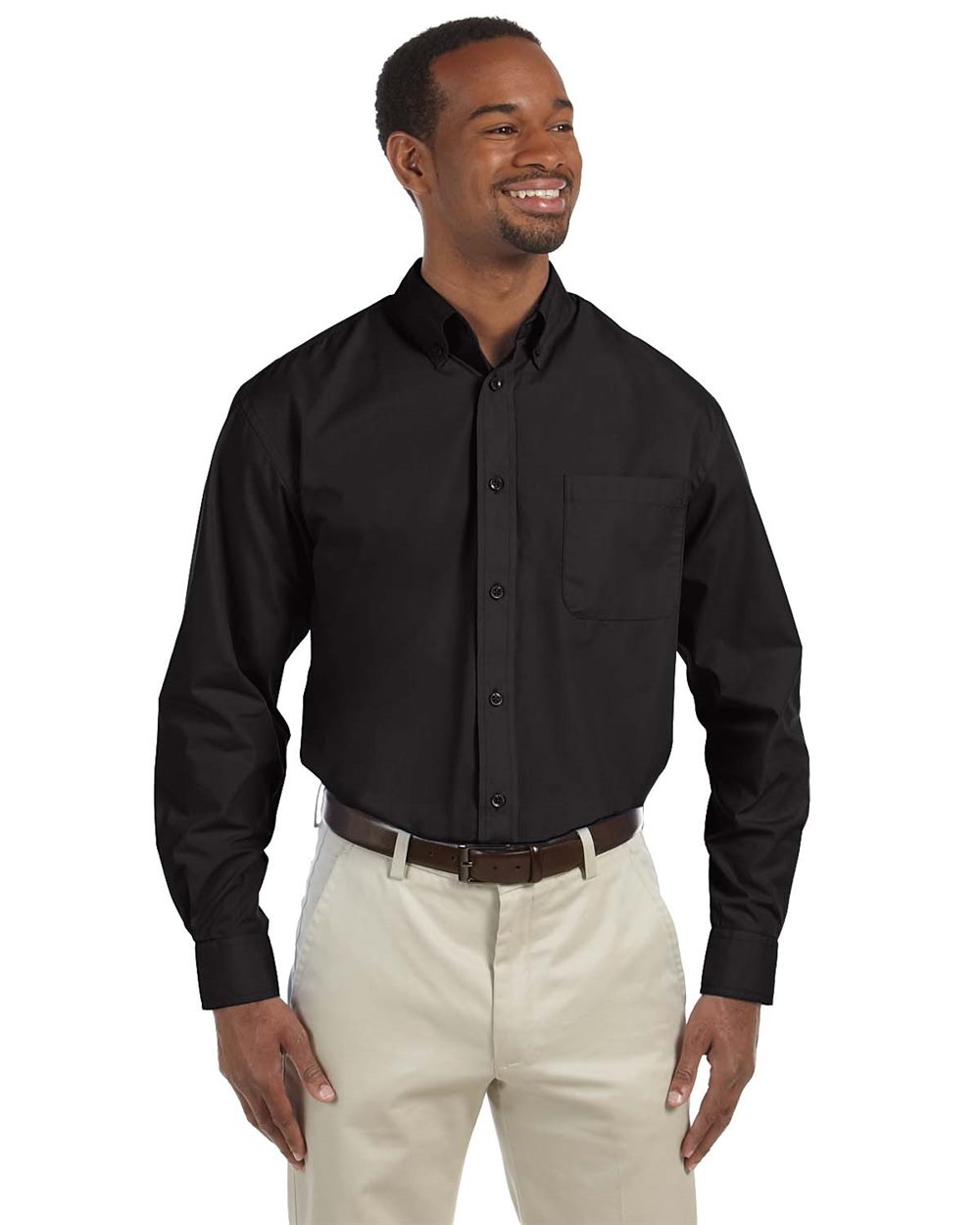 Men's Essential Poplin - styleImage