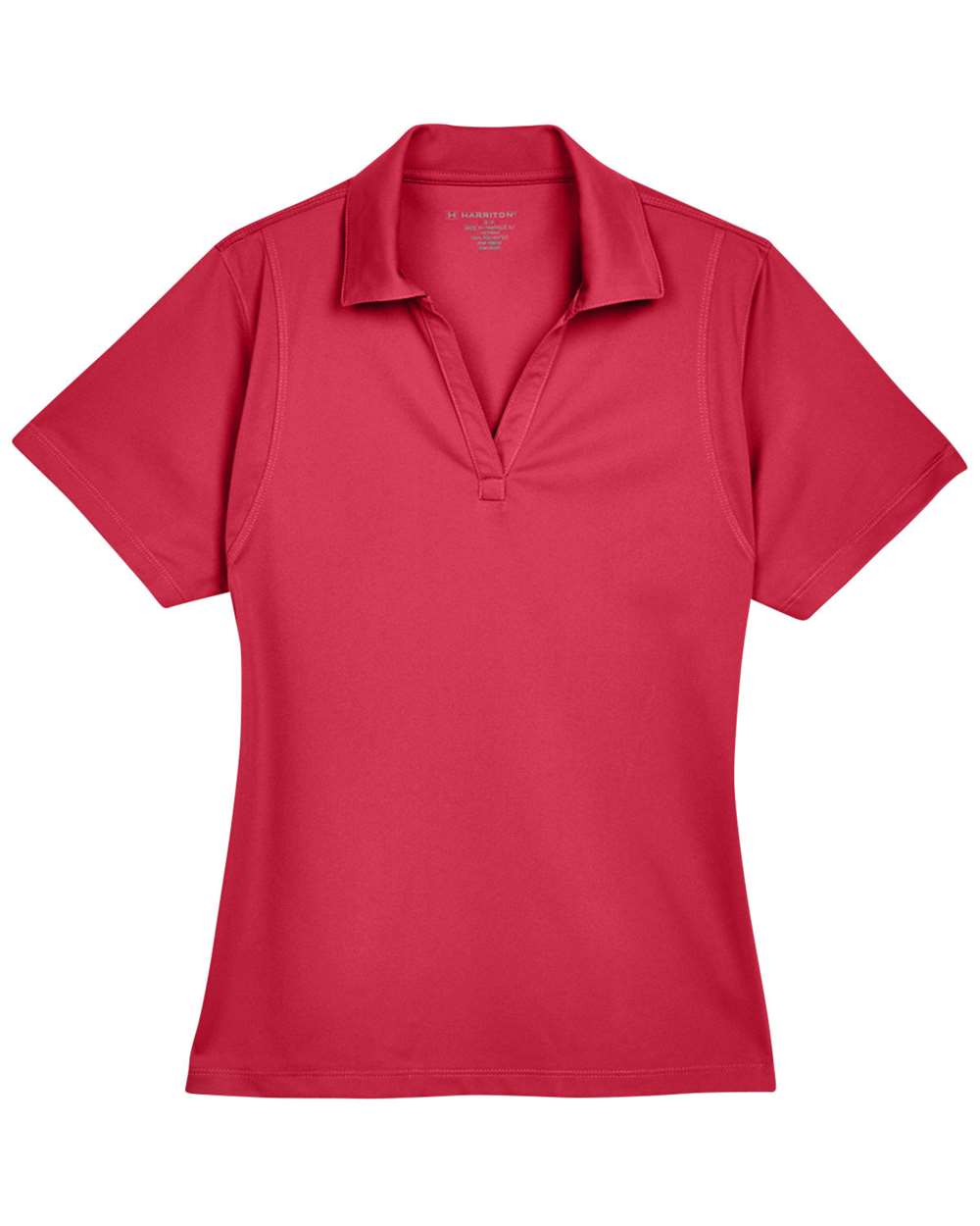 Women's Micro-Piqué Polo - Front - B222B9223 - Red