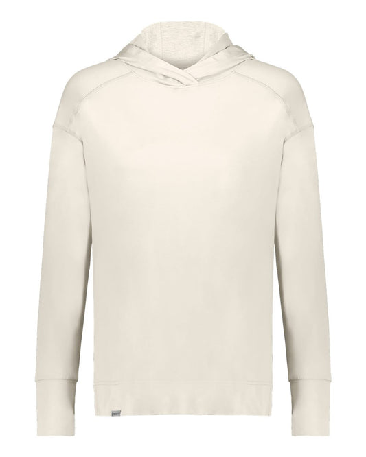 Women's Eco Revive™ Ventura Soft Knit Hooded Sweatshirt - Front - B32164242 - Birch